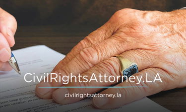 CivilRightsAttorney.LA - Creative brandable domain for sale