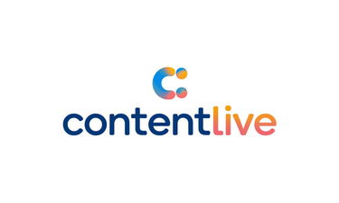 ContentLive.com - Creative brandable domain for sale