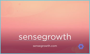 SenseGrowth.com - Creative brandable domain for sale