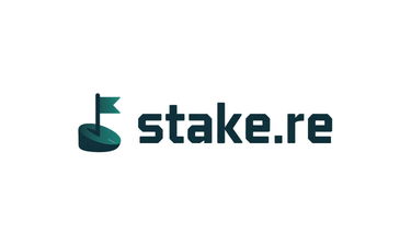 Stake.re - Creative brandable domain for sale