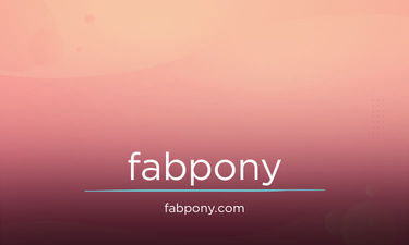 FabPony.com - Creative brandable domain for sale