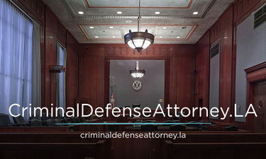 CriminalDefenseAttorney.LA - Creative brandable domain for sale