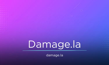 Damage.la - Creative brandable domain for sale