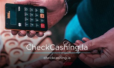 CheckCashing.la - Creative brandable domain for sale