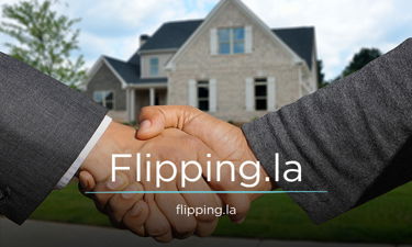 Flipping.la - Creative brandable domain for sale