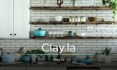 Clay.la - Creative brandable domain for sale