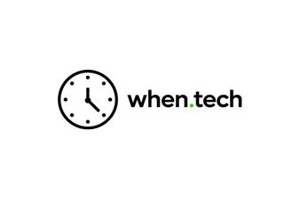 When.Tech - Creative brandable domain for sale