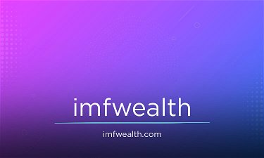IMFWealth.com - Creative brandable domain for sale