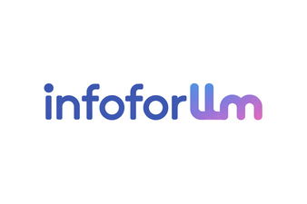 InfoForLLM.com - Creative brandable domain for sale