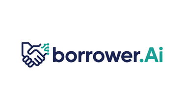 borrower.ai - Creative brandable domain for sale