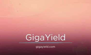 GigaYield.com - Creative brandable domain for sale
