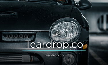 Teardrop.co - Creative brandable domain for sale