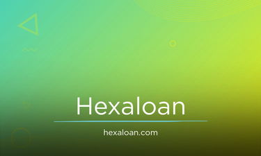Hexaloan.com - Creative brandable domain for sale