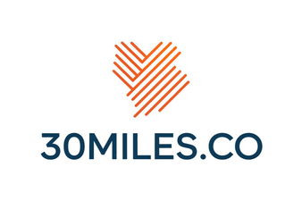 30Miles.co - Creative brandable domain for sale