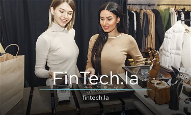 FinTech.la - Creative brandable domain for sale