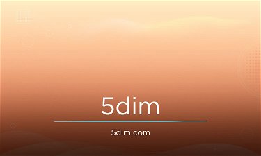 5dim.com - Creative brandable domain for sale