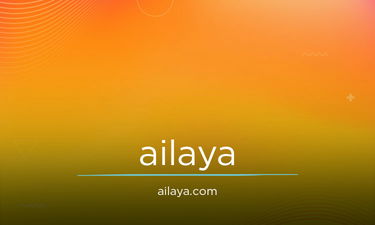 ailaya.com - Creative brandable domain for sale