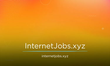 InternetJobs.xyz - Creative brandable domain for sale