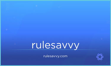 RuleSavvy.com - Creative brandable domain for sale