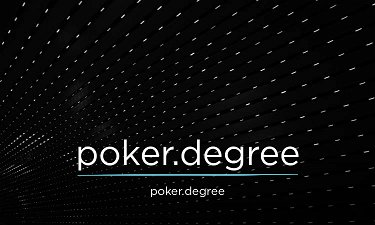 Poker.degree - Creative brandable domain for sale