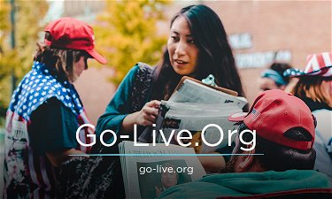 Go-Live.Org - Creative brandable domain for sale