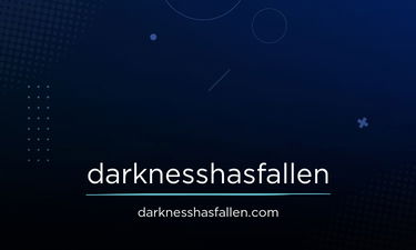 DarknessHasFallen.com - Creative brandable domain for sale