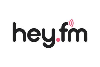 Hey.fm - Creative brandable domain for sale