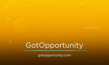 GotOpportunity.com - Creative brandable domain for sale