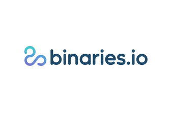 Binaries.io - Creative brandable domain for sale