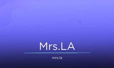 Mrs.LA - Creative brandable domain for sale