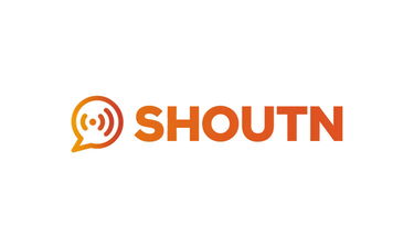 Shoutn.com - Creative brandable domain for sale