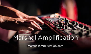 MarshallAmplification.com - Creative brandable domain for sale
