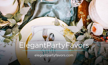 ElegantPartyFavors.com - Creative brandable domain for sale
