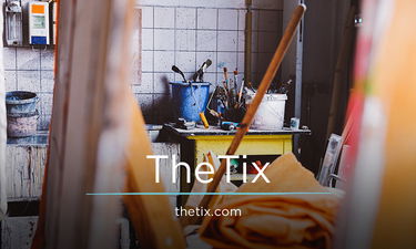 TheTix.com - Creative brandable domain for sale
