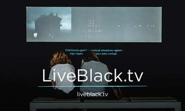 LiveBlack.tv - Creative brandable domain for sale