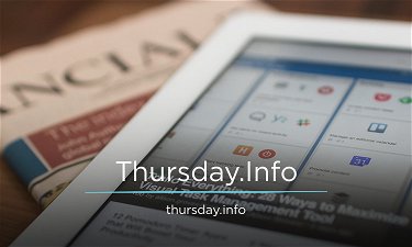 Thursday.Info - Creative brandable domain for sale