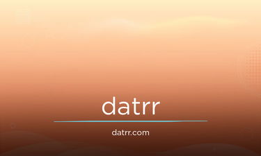 Datrr.com - Creative brandable domain for sale