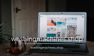WashingMachines.Shop - Creative brandable domain for sale
