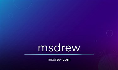 MsDrew.com - Creative brandable domain for sale