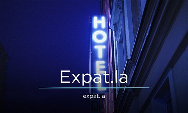 Expat.la - Creative brandable domain for sale