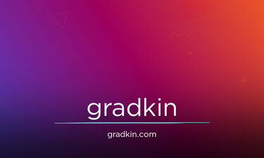 Gradkin.com - Creative brandable domain for sale