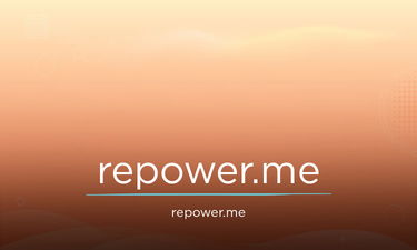Repower.me - Creative brandable domain for sale