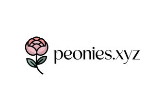 Peonies.xyz - Creative brandable domain for sale
