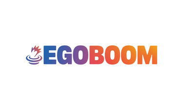 EgoBoom.com - Creative brandable domain for sale