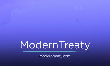 ModernTreaty.com - Creative brandable domain for sale