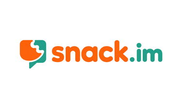 Snack.im - Creative brandable domain for sale