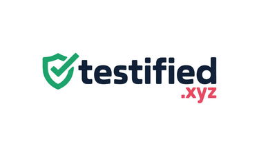 Testified.xyz - Creative brandable domain for sale