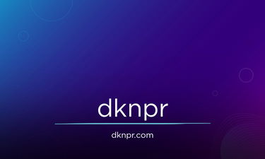 DKNPR.com - Creative brandable domain for sale
