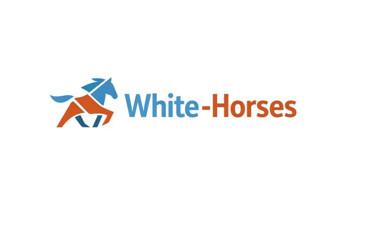 White-Horses logo
