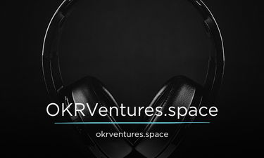 OKRVentures.space - Creative brandable domain for sale